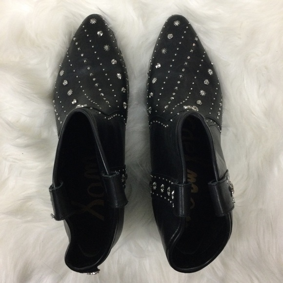 Sam Edelman “Brian” Studded Leather Booties - Black - Size 8 - New w/o box - Picture 13 of 14